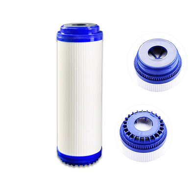 10 pouces Udf coco Shell charbon actif granulaire de carbone élément de filtre Quick Connect