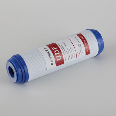 10 pouces Udf coco Shell charbon actif granulaire de carbone élément de filtre Quick Connect