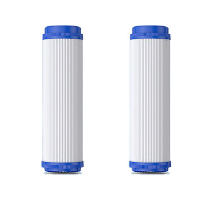 Filtre à charbon actif granulaire UDF de 10 pouces pour système de purification d'eau domestique