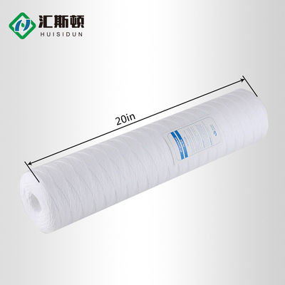 Jumbo 10 20 pouces cartouche d'eau de plaie de sédiment de PP pour la filtration de sécurité RO des boissons