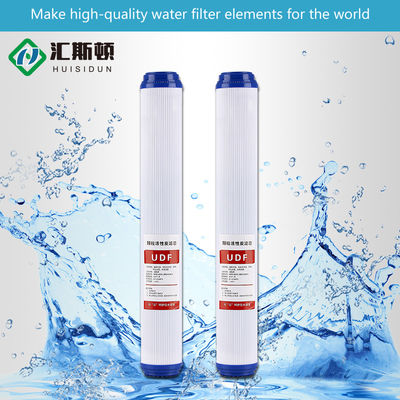 20 pouces de particules de carbone UDF cocote coquille Filtre à charbon actif pour eau douce