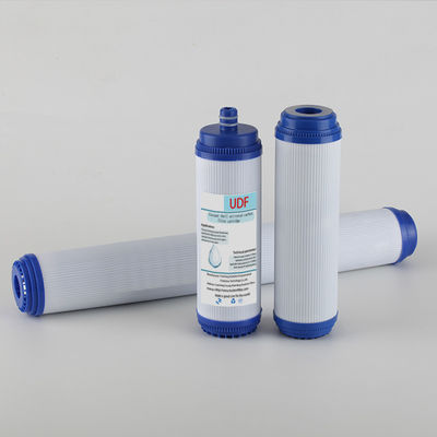 Cartouche de filtre au charbon actif granulaire UDF produit de l'eau douce et élimine les odeurs