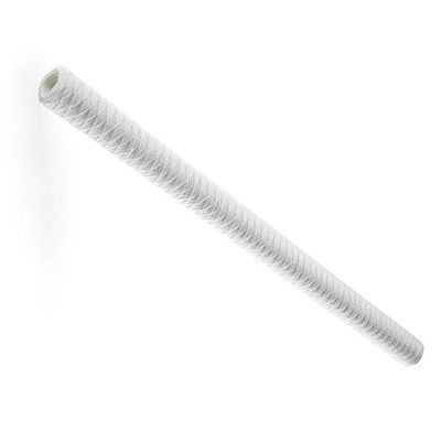 Filtre de qualité alimentaire personnalisé avec 30 pouces de fil de coton enroulé autour des composants de base du moteur