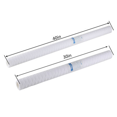 Cartouche de filtre à eau pour filtrage de profondeur de fil en PP dans le système de 10 à 20 pouces