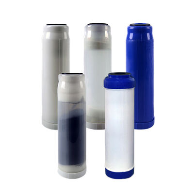 Filtre à eau pure de 10 pouces avec cartouche et charbon actif à coco granulaire