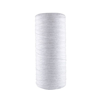 10 pouces 1 micron PP sédiment de chaîne de plaie moteur cartouche de filtre à eau industriel