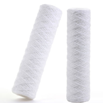 Cartouche de filtrage de sédiments de plaie en fibres de verre pour filtration microélectronique 20 pouces