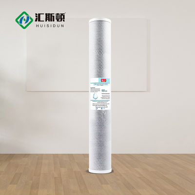 Filtre à charbon actif pour la purification et la filtration de l'eau Huiston Commercial 20 pouces