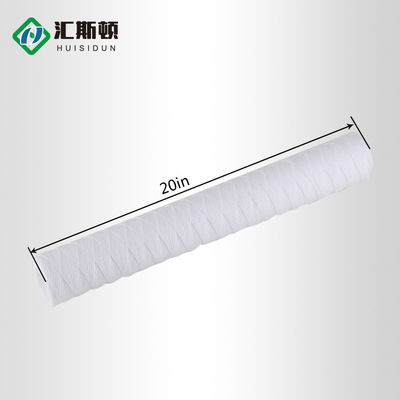 Cartouche de remplacement de plaie à cordes de 3 microns pour le filtre à eau à bas budget de 40 pouces