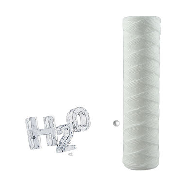 0.5 Voltage 220V OEM 10 pouces cartouche de filtre de plaie de sédiments PP pour la satisfaction du client