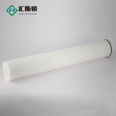 Cartouche de filtre plissée pour la pré-filtration de l' O.R. 10 pouces Taux de débit élevé 0,2 um 3,0 microns