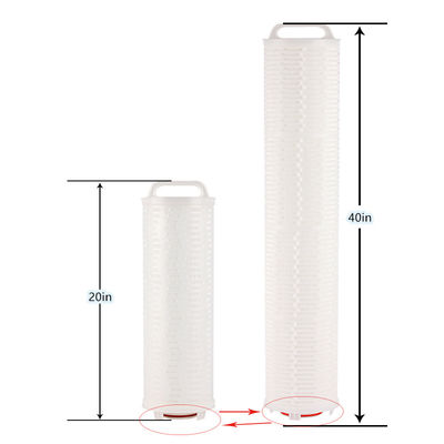 1.5KG Pp Microfiltration par membrane composite Filtre pour l'industrie des boissons alimentaires