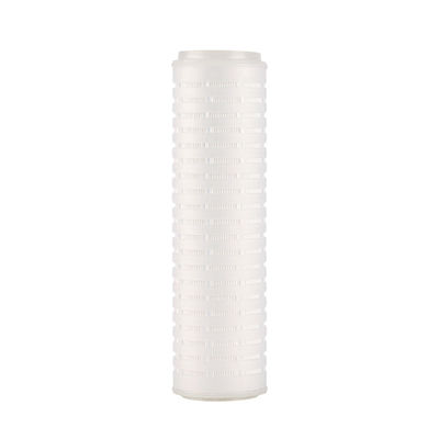 Osmose inverse 10/20/30/40/50/60 pouces Filtre plissé pour la filtration des boissons 1 micron