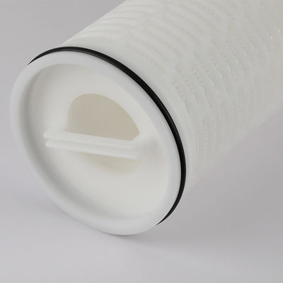 Cartouche de filtre à haute profondeur plissée en PP à débit élevé de 40 pouces pour le traitement de l'eau des centrales électriques