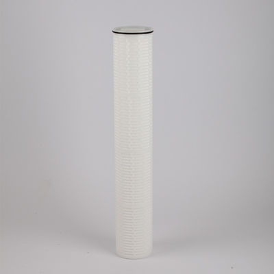 Fonction de traitement de l'eau Retrait d'huile Impurités Cartouche de filtre à haut débit 5 microns
