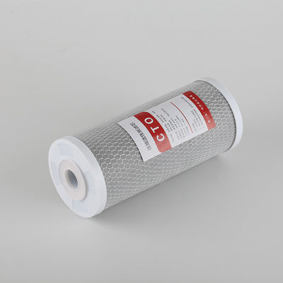 Filtre à coquille de noix de coco à charbon actif pour filtre à eau de sédiments en bloc à débit élevé
