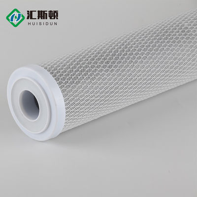 Cartouches de filtre à bloc de carbone actif de 5 microns et 10 pouces pour la préfiltration domestique