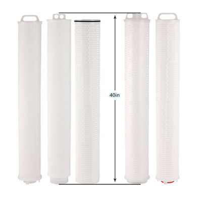 Components du noyau du récipient sous pression Filtre à cartouche plissée à membrane Pp soufflé en fusion pour le vin