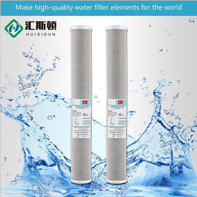 Purificateur d'eau universel à charbon actif comprimé de 20 pouces pour les magasins de vêtements