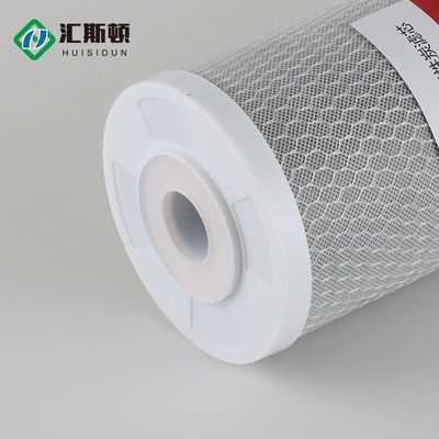 Filtre à charbon actif de 10 pouces et 4,5 pouces pour les hôtels Filtration de l'eau et purification de la bière