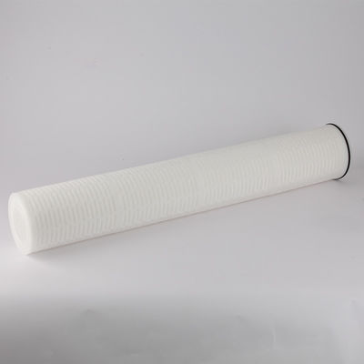 Élément de filtre plissé à large débit de 40 pouces pour le système de gestion des déchets de décharge