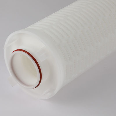 Élément filtrant plissé à haute débit de 40 pouces en PP pour le bain électroplaté 1-100um