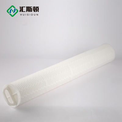 Cartouche de filtre à eau plissée à débit élevé PP PES PVDF PTFE Nylon pour OEM