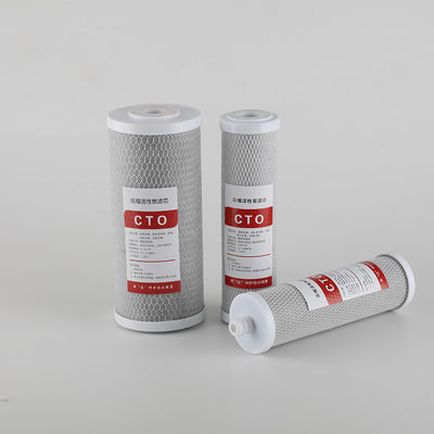 Filtre à base de coco L 10*4,5 pouces pour la purification de l'eau sans pollution