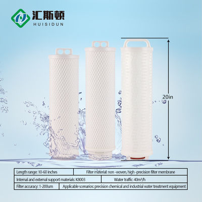 Purificateur d'eau d'écoulement léger Filtre élément 3m avec membrane composite en polypropylène