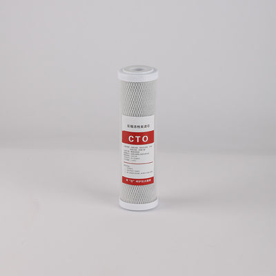 Élément de filtre à bloc de carbone actif CTO pour la purification de l'eau dans toute la maison 3,5 kg