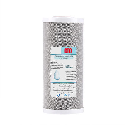 Élément de filtre à bloc de carbone actif de 40 pouces pour une filtration efficace de l'eau dans toute la maison