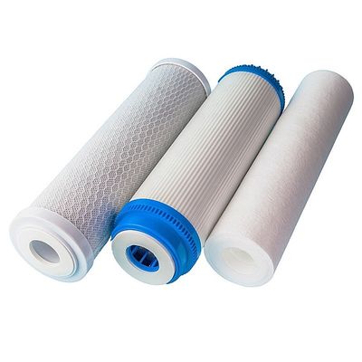 Filtre à bloc de carbone actif de 10 pouces UDF Coconut Shell CTO pour le système de purification de l'eau de toute la maison