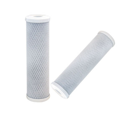 Cartouche de filtre à eau à carbone actif CTO pour systèmes d'osmose inverse 10*2,5 pouces