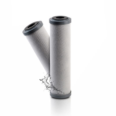 Cartouche de filtre à eau à carbone actif CTO pour systèmes d'osmose inverse 10*2,5 pouces
