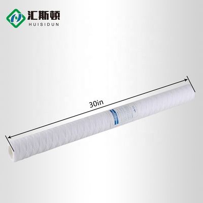 30 pouces de longueur 5 microns cartouche de filtre en polypropylène coulé avec des composants de base de roulement