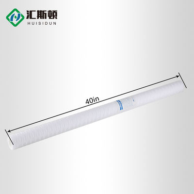 Filtre à eau industriel en polypropylène 20*2,5 pouces PP Filtre à cartouche pour l'eau