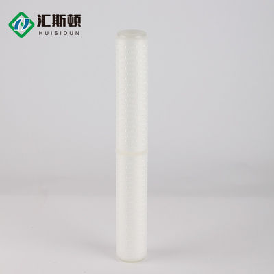 0.22 0,45 micron 10 pouces 20 pouces taille cartouche de filtre plissé pour l'industrie chimique