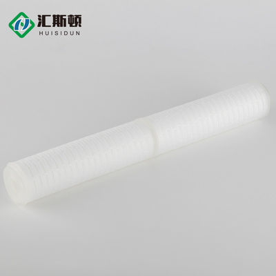0.22 0,45 micron 10 pouces 20 pouces taille cartouche de filtre plissé pour l'industrie chimique