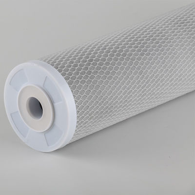 Filtre à bloc de carbone actif CTO de 20 pouces et 5 microns pour filtrer l'eau de toute la maison