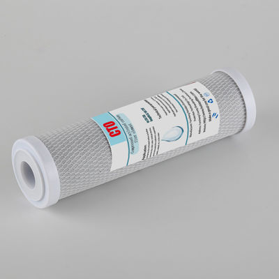 Cartouche filtrante sintrée CTO de 10 pouces pour la préfiltration et le traitement de l'eau domestique