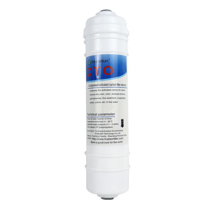 Cartouche de filtre à connexion rapide ABS de deuxième étape de qualité alimentaire de 10 pouces pour systèmes contrôlés par application