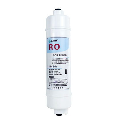 Cartouche de filtre à connexion rapide ABS de deuxième étape de qualité alimentaire de 10 pouces pour systèmes contrôlés par application