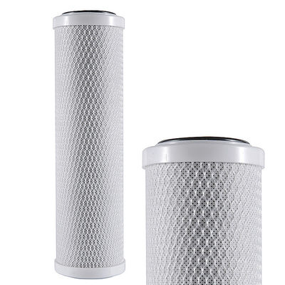 Filtre à charbon actif de 10 pouces pour le traitement chimique de l'eau par galvanoplastie