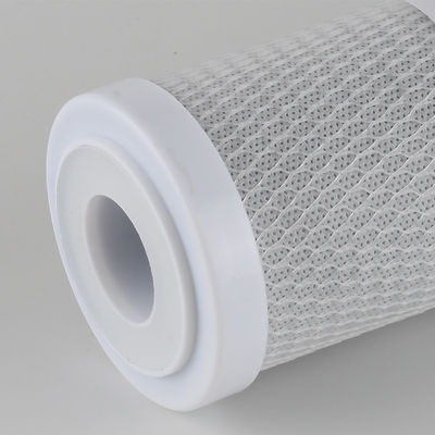 Filtre à charbon actif de 10 pouces pour le traitement chimique de l'eau par galvanoplastie