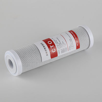 Filtre à charbon actif de 10 pouces pour le traitement chimique de l'eau par galvanoplastie