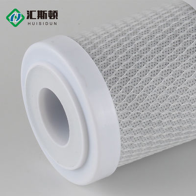 Filtre à charbon actif ménager de 10 pouces Cto à pression de fonctionnement maximale de 0,4 MPa