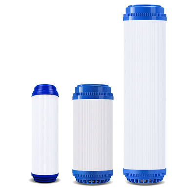 Cartouche de filtre au charbon actif granulaire UDF GAC de 10 pouces et 20 pouces pour l' eau potable